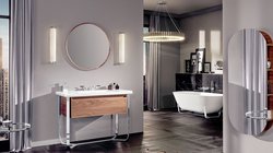 Ein saniertes Badezimmer